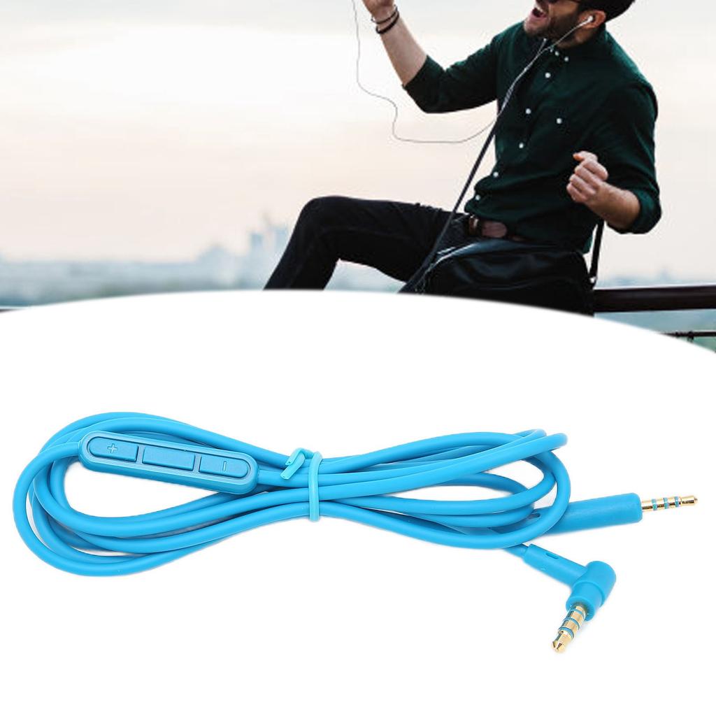 Replacement Cable Headphone Cable with in Line Mic Volume Control for QC25 QC35 Headphones