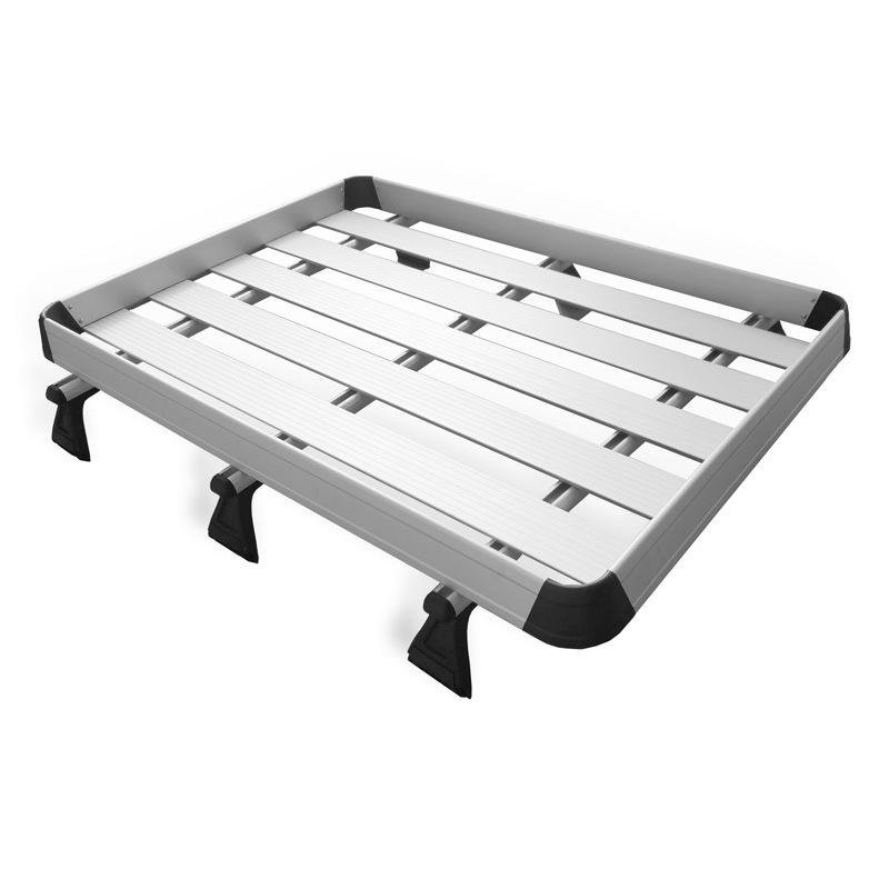 Heavy-Duty Aluminum Roof Rack Basket & Crossbar for Off-Road Vehicles and SUVs