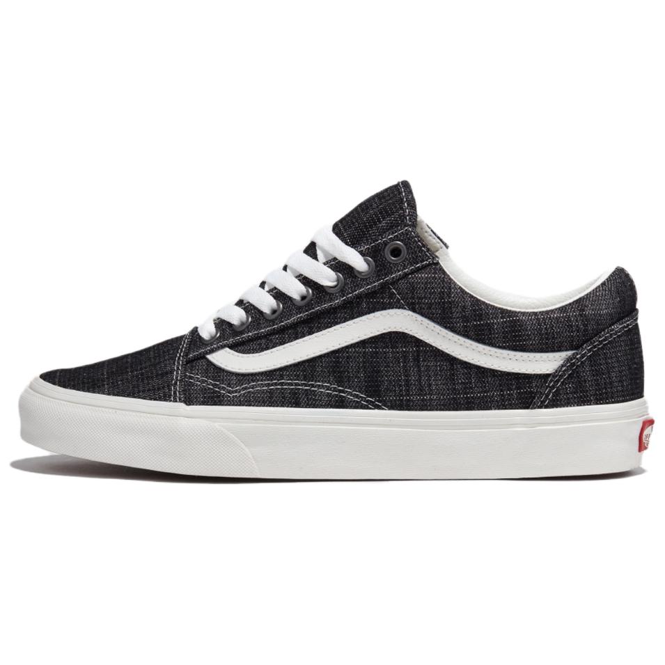 Vans Old Skool Series Comfortable Versatile Fashion Low-Top Skate Shoes Unisex Sneakers Black VN000CR5Y281