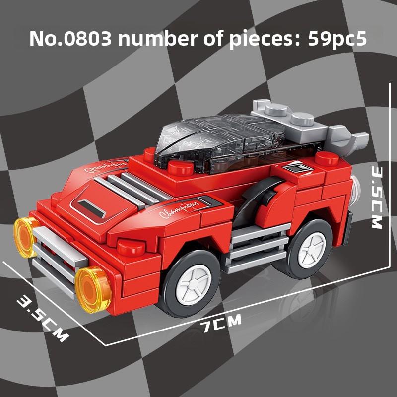 High Quality Abs Car Building Blocks With Diy Assembly For Kids And Teens