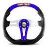 MOMO Trek 35mm Leather Steering Wheel/BL T-3