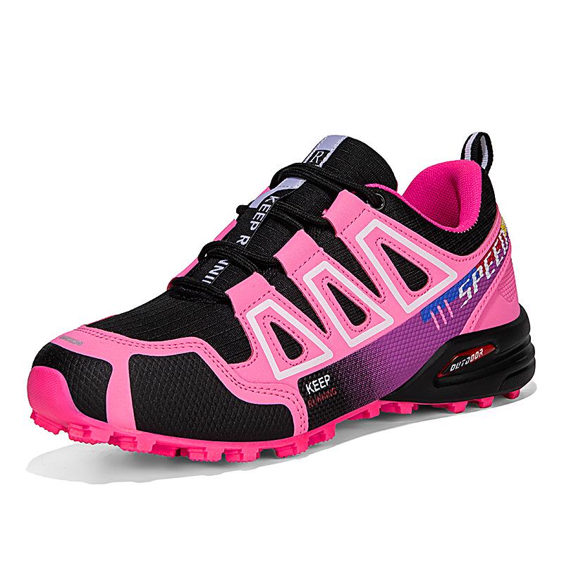 Women's Outdoor Trail Running & Hiking Shoes - Breathable, Plus Size, Ideal for Travel & Walking.