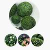 1PC Simulation Grass Artificial Plastic Green Grass Ball Plant Home Decor Hanging Garland Resorts