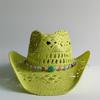 Western Cowboy Straw Hat Women's Cowboy Hat 2026 New  Spring Knight Hat Men's Jazz Hat Summer Cowboy Hat Sombrero hombre