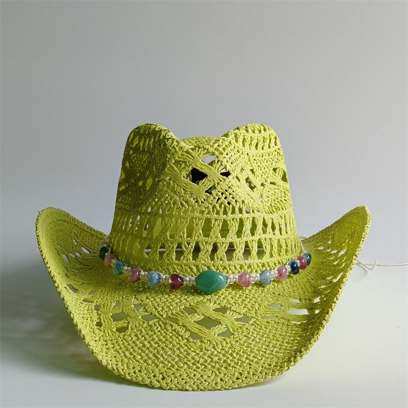Western Cowboy Straw Hat Women's Cowboy Hat 2026 New  Spring Knight Hat Men's Jazz Hat Summer Cowboy Hat Sombrero hombre