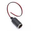 Car Wired Cigarette Lighter Female Socket Auto Charger Plug Connector Adapter 12V-24V Car Accessories Universal Lighter Socket