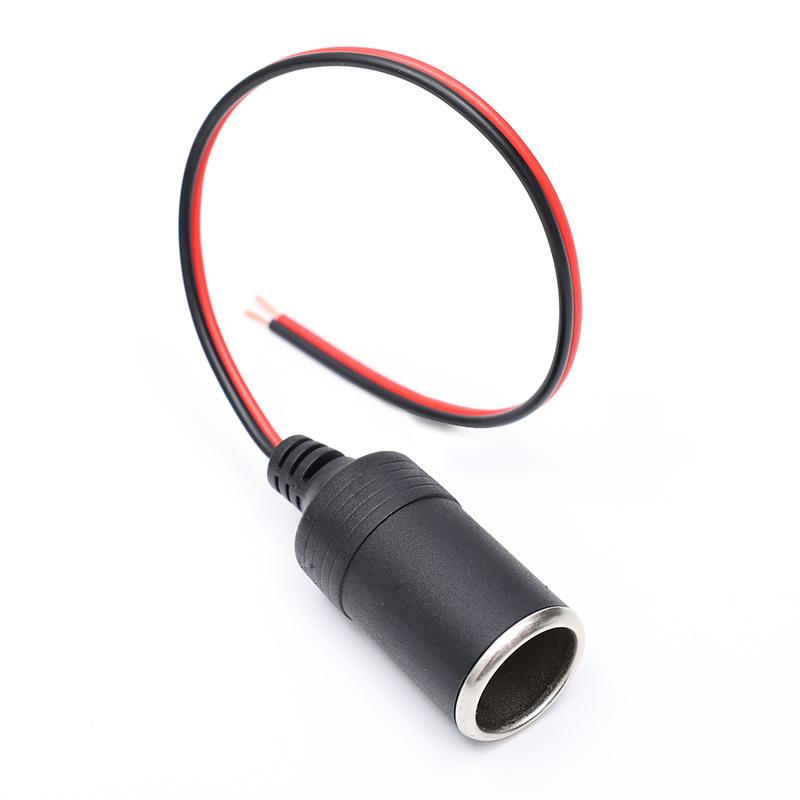 Car Wired Cigarette Lighter Female Socket Auto Charger Plug Connector Adapter 12V-24V Car Accessories Universal Lighter Socket