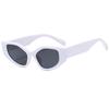 Vintage Retro Thick Frame Polygonal Sunglasses Women Latest Vintage Punk Cat Eyes Stylish Sun Eyeglasses UV400 Summer Shade Eyeglasses