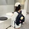 Children's school bag niche small fresh kindergarten backpack girl primary school student travel light backpack