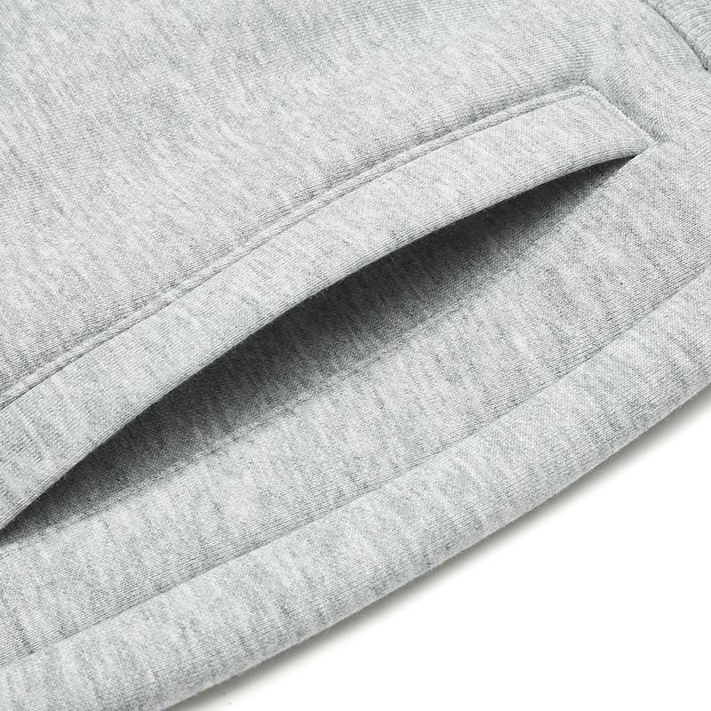 FILA Original Fashion Retro Simple Personality Versatile Comfortable Loose Warm Fleece Cuffed Knitted Casual Pants Men pants F51M549601F-MG