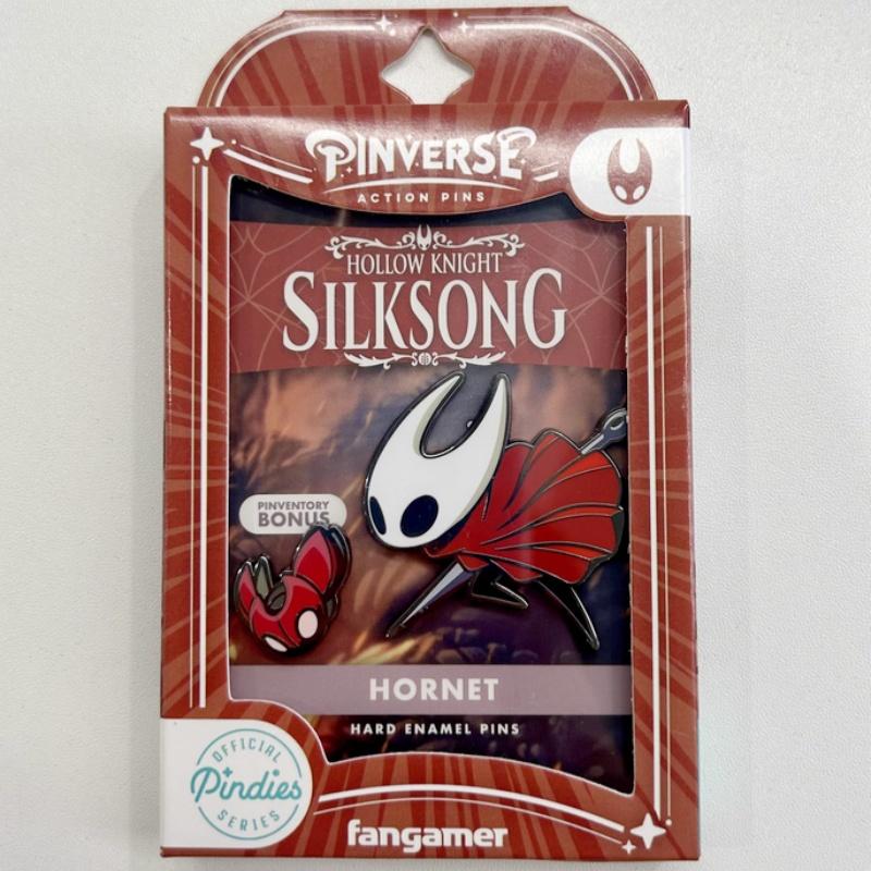 

Official Hornet Badge Pin Set from the game 5 Pieces Fangamer Collector Gift HollowKnight Accessories Metal