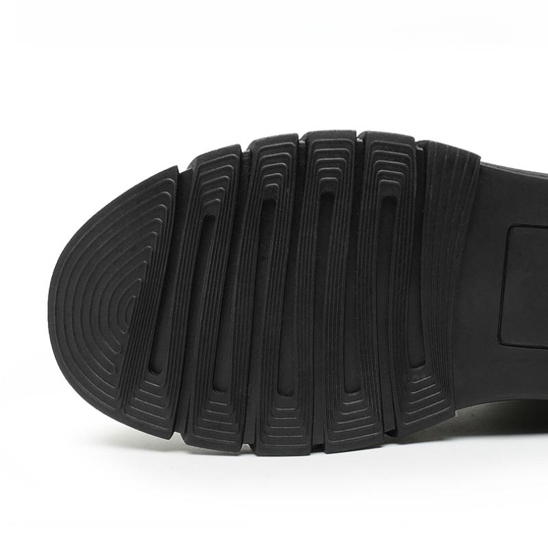 Men's High-top Leather Shoes Ankle Boots Outdoor Shoes