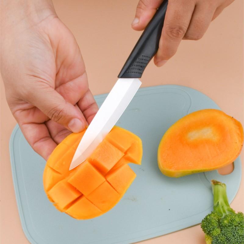 Ceramic Knife3 "4" 5 "Kitchen Knife Women's Food Knife Fruit Knife Cutting And Peeling Fruit Non-slip Knife With Sleeve Knife