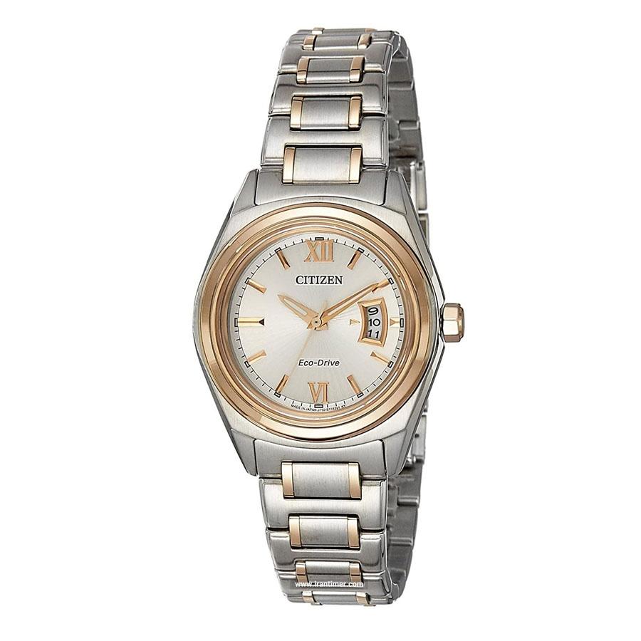 

Citizen Eco-Drive Stainless Steel Ladies Watch FE1054-51A білий
