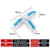 T Type Wire Connector Universal Compact Compact Splice Electrical Connectors  Electrical