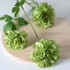 Geranium Flowers UV Resistant Faux Silk Geranium Flower Bouquet with 3 Heads