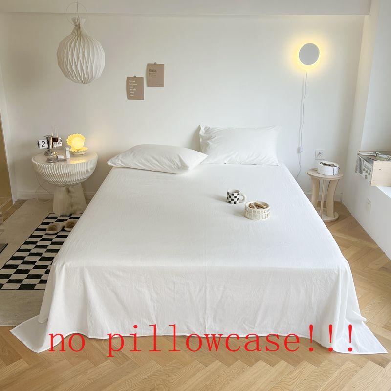 Fashion Simple Sheets Household Bedroom Thicker Washable Skin-friendly Breathable Universal Single Double King Queen Bed Cover