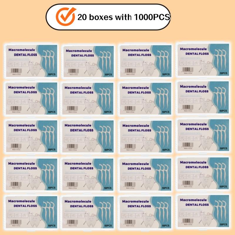 184----50/150/300/600/1000 PCS dental floss sticks oral care tools