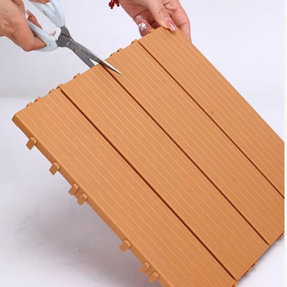 Anti-corrosion Balcony Flooring Waterproof Garden Flooring DIY Splicing Floor Boards  Renovation