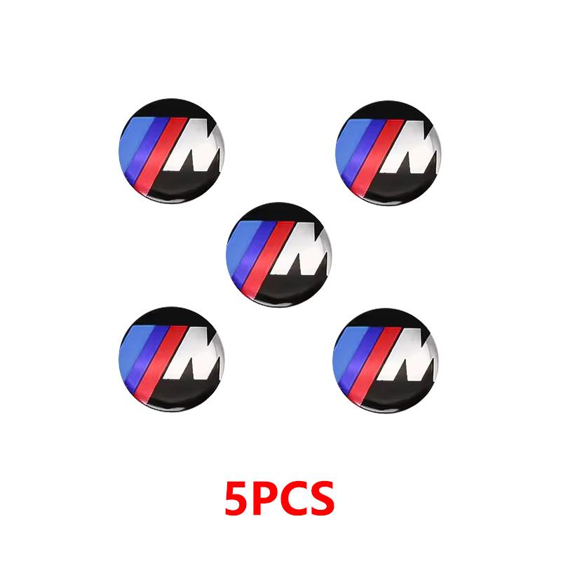 11mm 14mm Car Styling Remote Key Emblem Stickers Logo Decals For BMW E46 E90 F10 F30 G20 X1 X3 X5 M Performance 50th Anniversary