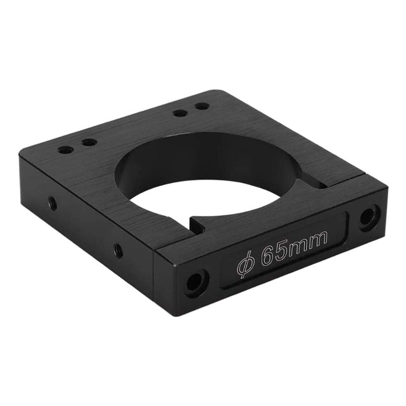 Spindle Motor Holder CNC Motor Bracket 52/65/80mm Aluminum Shaft Spindle Motor Mount Kit for CNC Router Engraver