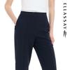 ELLASSAY Women's Spring/Summer Straight-Leg Triacetate Cropped Trousers