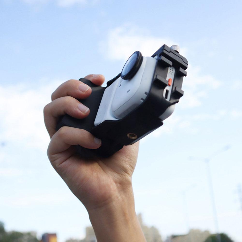 For Insta360 Go Ultra Rabbit Cage Street Photography Handle Handheld Shooting Expands Rabbit Cage Frame Action Camera Accessorie