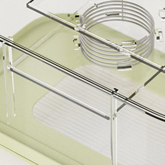 Wet Wipes Dispenser Box Large Capacity Wall Mounted Tissue Holder Easy To Open Multifunctional Tissue Box with Spring Plate