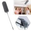 1Pcs Dust Duster Telescopic Flexible Stainless Steel Household Feather Duster Cleaning Tool Microfiber Dust Brush Set