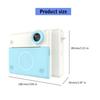Children Instants Print Camera Kids Video Photography Digital Photo Camera Toy Thermals Printer for Boy Girls Birthday