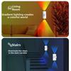 Magnetic Mounting LED Wall Light Colorful Gradient RGB Gradient Wall Lamp  Hallways