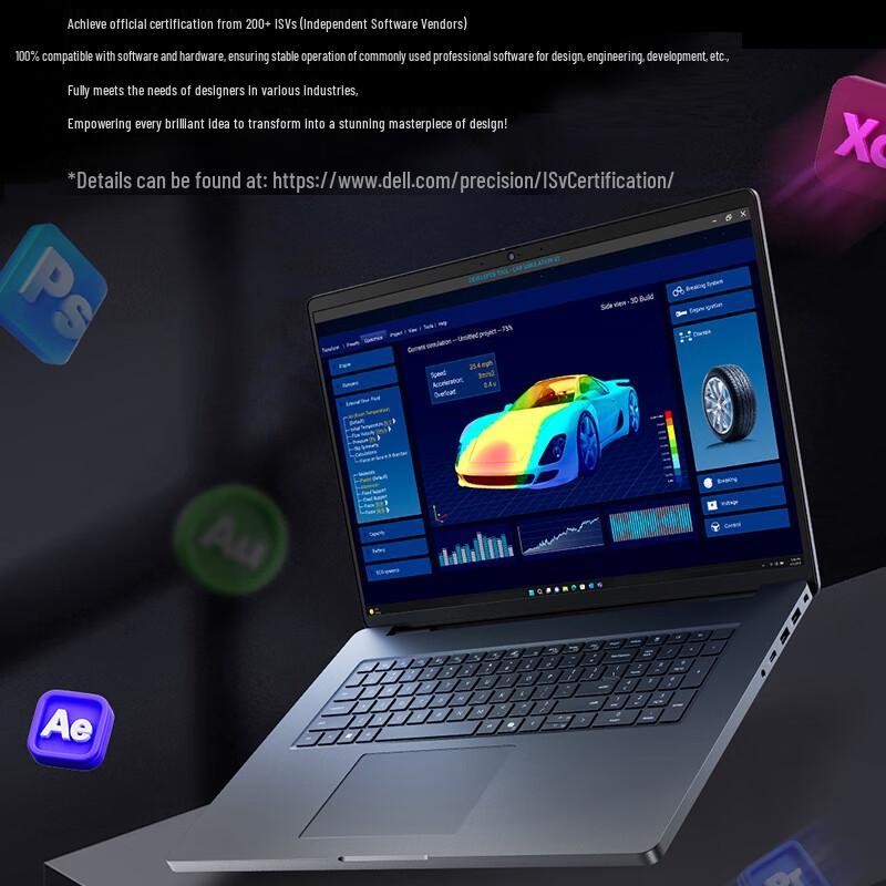 Dell Pro Max 18 Plus AI Mobile Workstation Laptop (CN version)