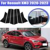 6pcs For Renault XM3 -   Window Trim Covers Center Film Column B C Pillar Posts Sticker Car Accessories