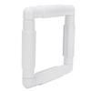 Embroidery Hoop Cross Stitch Square Plastic Clip Frame DIY Craft Handhold Sewing Tools