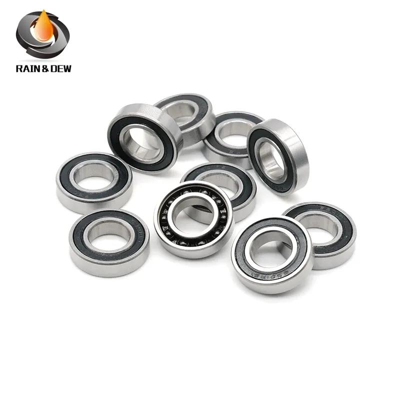 1P Stainless 6902 RS 15*28*7, 608RS CB 8x22x7 ABEC-7 For DTSwiss 350 Bicycle Hub Front Rear Hubs Wheel Ceramic Ball Bearings