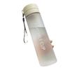 Bouteille d'eau de sport 800 ml Tasse en plastique transparente Nouvelle tasse à eau Voyage