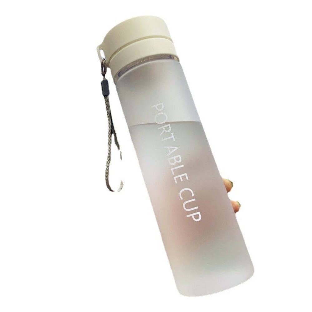 Bouteille d'eau de sport 800 ml Tasse en plastique transparente Nouvelle tasse à eau Voyage