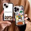 Comedy Friends TV Show Clear Phone Case For Samsung A73 A72 A71 A57 A56 A55 A54 A53 A52 A51 A36 A35 A33 A32 A26 A25 A23 A22 Case