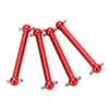 4pcs RC Metal Dog Bone Drive Shaft Front and Rear   Dog Bone for    02B 1Celsius10 RC Car Upgrade Parts