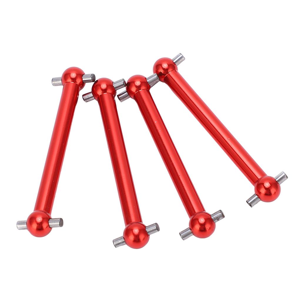 4pcs RC Metal Dog Bone Drive Shaft Front and Rear   Dog Bone for    02B 1Celsius10 RC Car Upgrade Parts