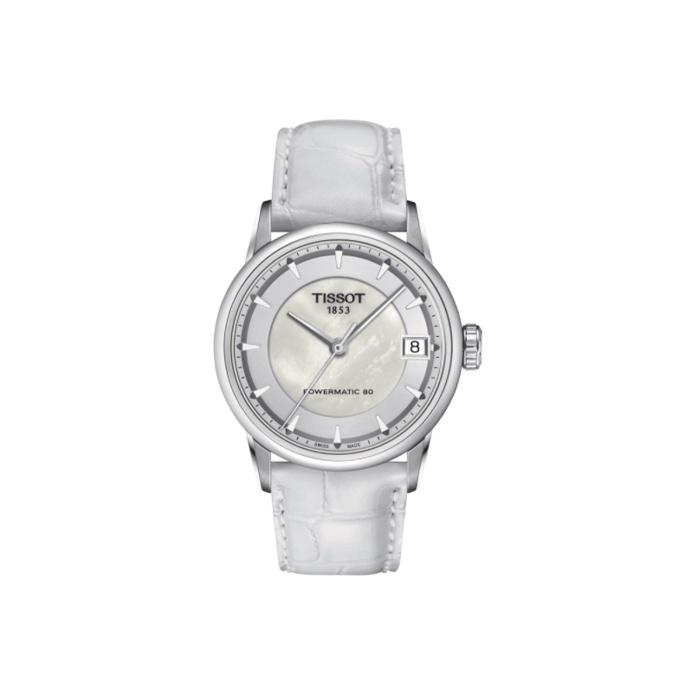 

TISSOT Luxury Collection Automatic Mechanical Movement Women s Watch Mother of Pearl Color Watch Dial T086.207.16.111.00 White Dial