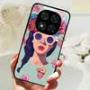 Tempered Glass Case For Poco X7 / X7 Pro Cute Animal Hard PC Glass Phone Cover For Xiaomi Poco X5 X6 Pro Shockproof Bumper Cases