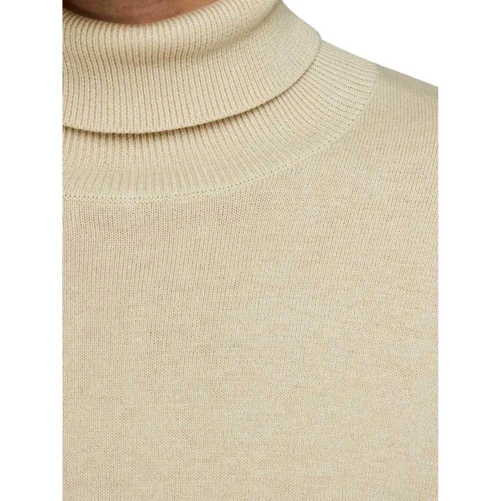 Jack & Jones Sweater Emil Knit Roll Neck Detail Melange