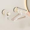 Retractable Clothes Hanger Storage Rack Suction Cup Telescopic Hanger  Bathroom Accessories