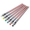 12Pcs Push Button Switches with Prewired Design 7mm Diameter 220V 3A Touch Sensitive for Relays and Industrial Control
