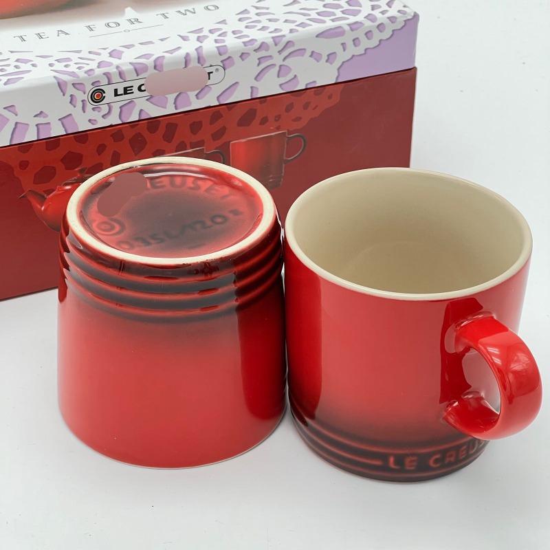 

Набор кружек для заваривания чая с большой емкостью, керамическая посуда, цветной подглазурный фарфор, простой бытовой керамический чайный сервиз, подарочный набор в коробке