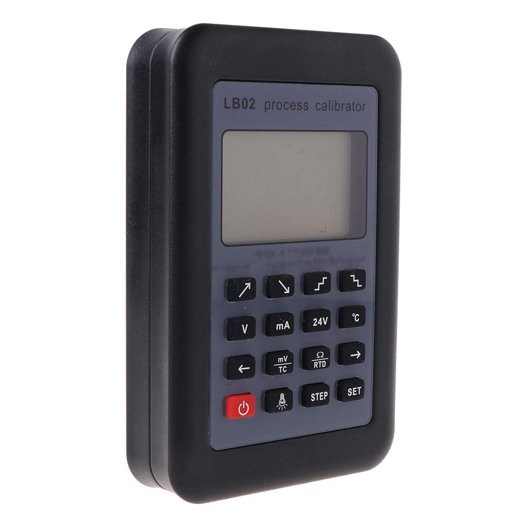 Compact Resistor Current Voltmeter Signal Generator Source Process Calibrator 4-20MA/0-10V/MV LCD Display Durable