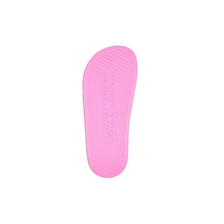 Balenciaga Chunky Slide Fluo Pink Women's 654315W1S895000