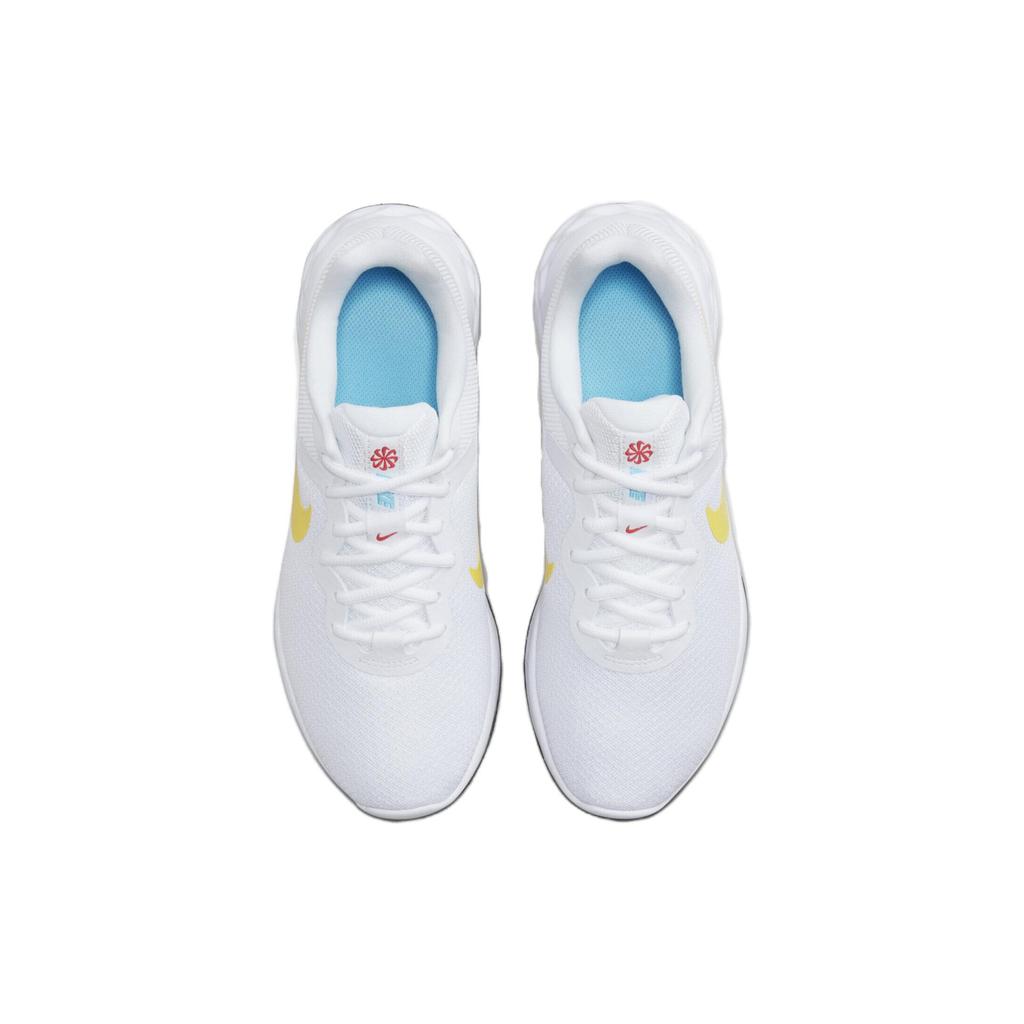 (WMNS) Женские кроссовки Nike Revolution 6 Next Nature 'White Opti Yellow' DC3729-105