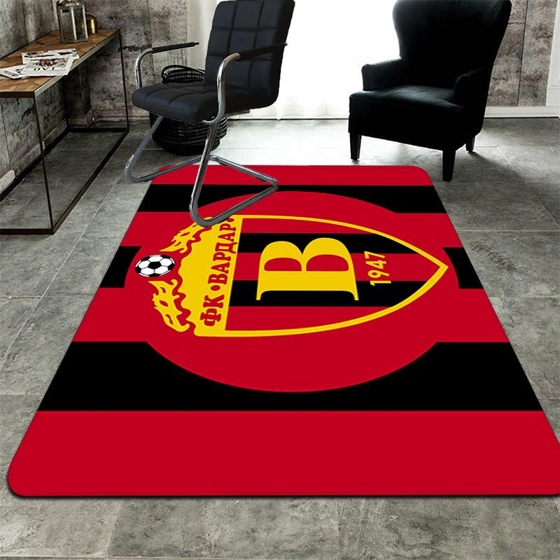 Vardar Skopje Pattern Rug Floor Mat for Living Room or Bedroom Soft and Comfortable Carpet a Gift for Birthday and Holiday.